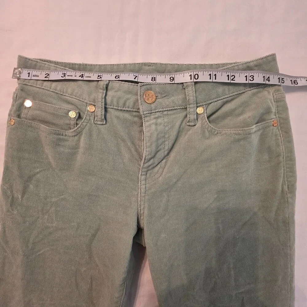 Tory Burch Women's Ivy Super Skinny Cord Pants, Size 26
